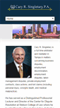 Mobile Screenshot of carysingletary.com